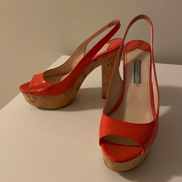 PRADA WEDGES - Picture 1 of 6